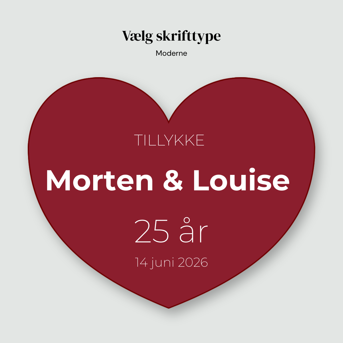 Personligt skilt til æresport