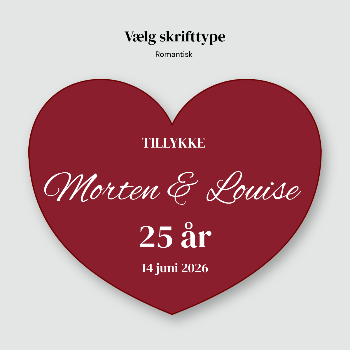 Personligt skilt til æresport